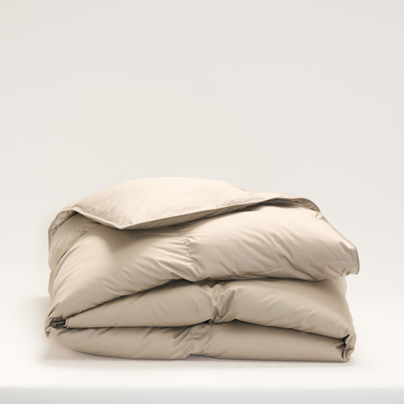 Cuddledown Chroma Down Comforter, Twig, Winter, Twin Comforter