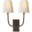 Thomas O'Brien Hulton Double Sconce-51180735-89358771