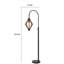 Lampe sur pied arquée 67 po Kam