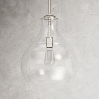 Seagrove Single Light Glass Dimmable Pendant