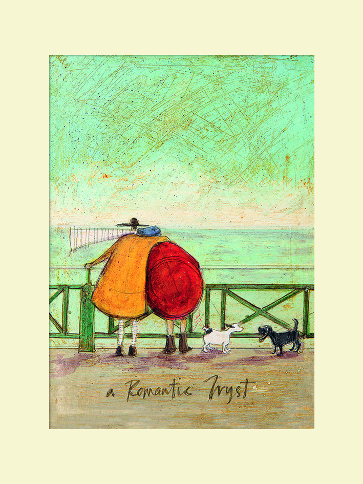 'A Romantic Tryst' by Sam Toft Print