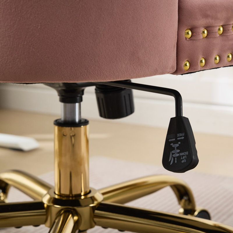 Chaise de bureau Modern, Rose