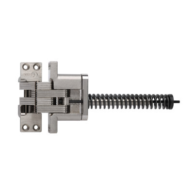Charnière de porte simple invisible H 4,5 po x l 9,23 po E