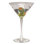 Martini Glass Life-Size Cardboard Stand-Up