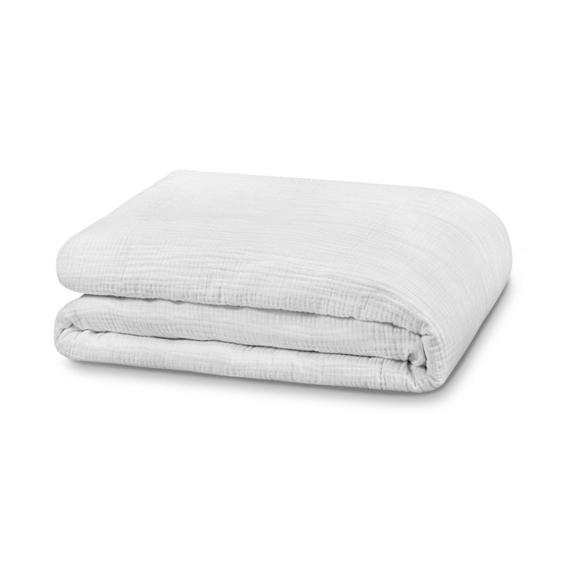 Cvijetko No Pattern Duvet Cover, White, 200 x 220cm Duvet Cover + 2 Pillowcases