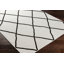 Tapis marocain noir / blanc Anevaeh-797295636