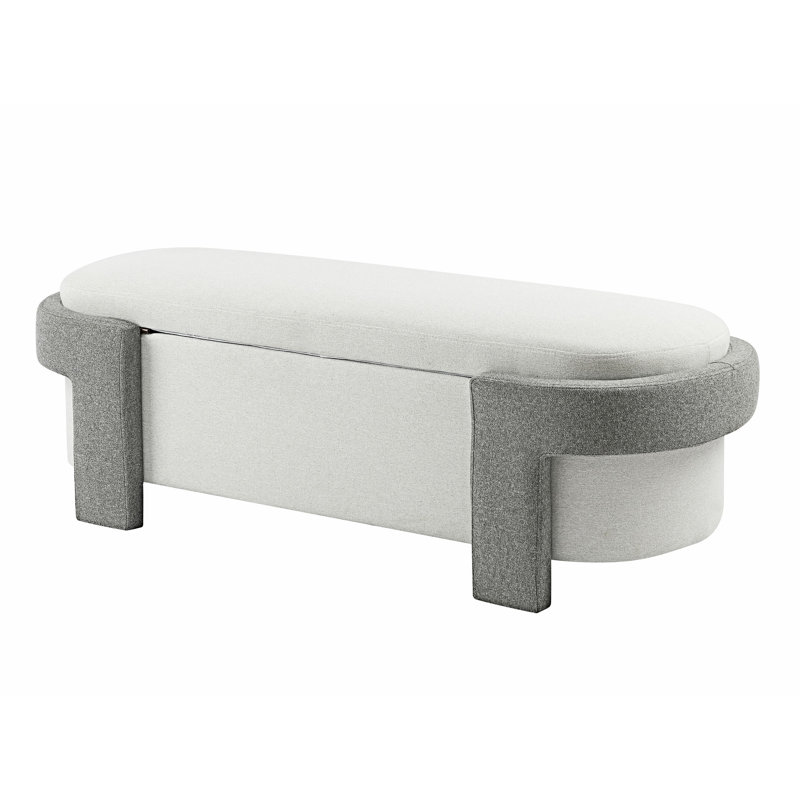 Storage Bench, Gray