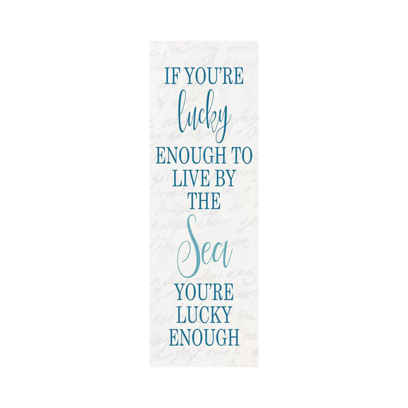 Lucky Enough VI by Kimberly Allen - Wrapped Canvas Panoramic Painting, 91.44cm H x 30.48cm W