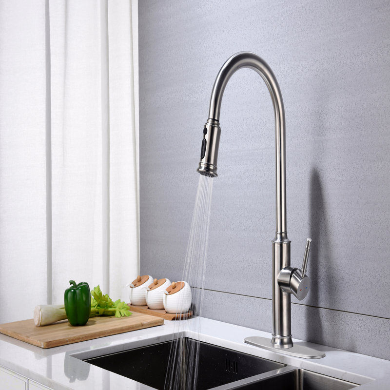 Robinet de cuisine avec douchette extractible