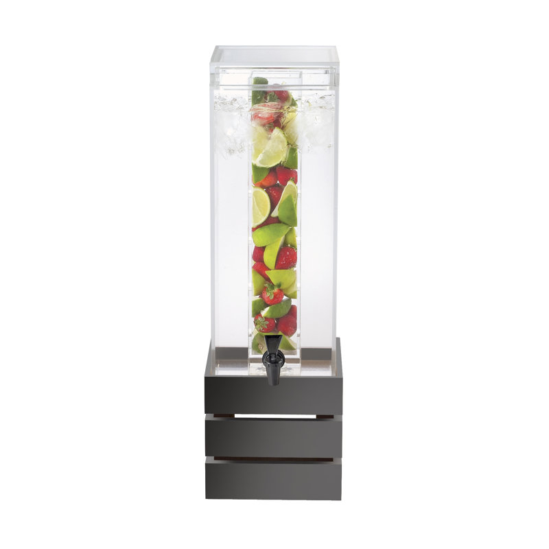 3 Gallon Beverage Dispenser with Infusion Chamber, Midnight