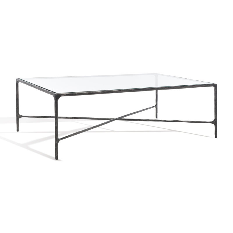 Table basse Evelynn, Clair, Noir, noir, noir, noir