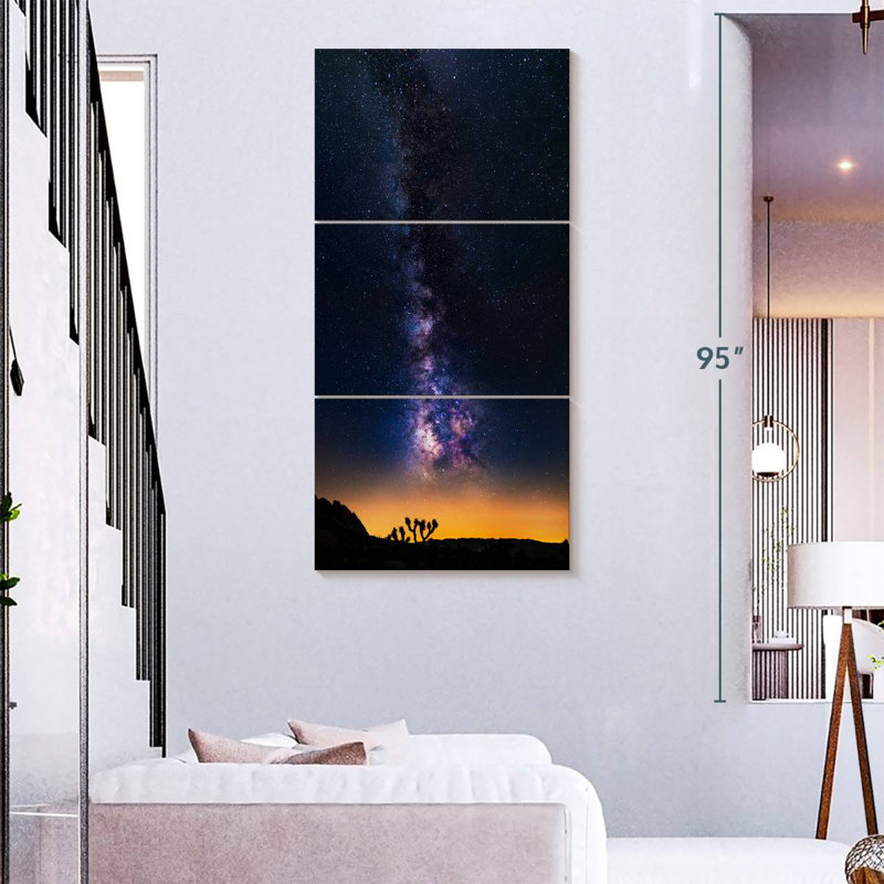 Vertical Milky Way, 80" H x 39" W