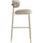 Tabouret de bar rembourré en cuir Lupita-840074833-840074834