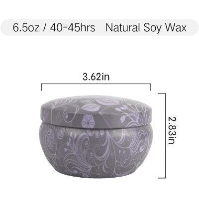 Bougie parfumée aromathérapie