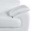 Fauteuil d'angle en cuir véritable de 27,09 po de large Tyshonna-1257554000