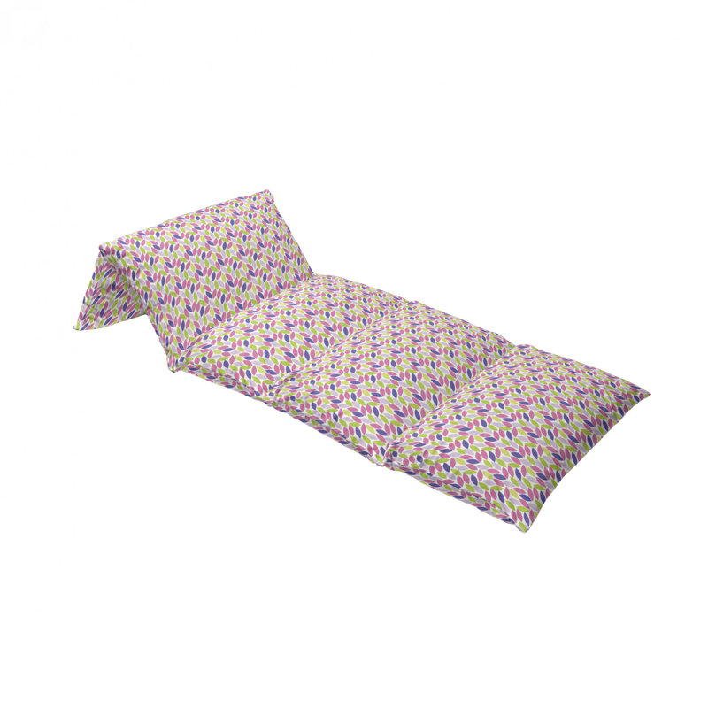 Housse de coussin d'extérieur Leaf Natural Botanic Illustration, H 2 po x l 36 po x P 88 po