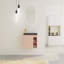 Meuble-lavabo simple 19,7 po avec plateau en résine Alyxandria-95261058