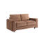 Canapé modulaire en velours côtelé brun moderne Modern 5, tissu doux, support solide, idéal pour la décoration intérieure