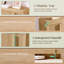3-Drawer Shoe Storage Cabinet with Flip Doors, Space-Saving Entryway Organizer