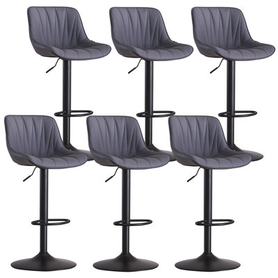 Tabourets de bar pivotants à hauteur réglable Modern