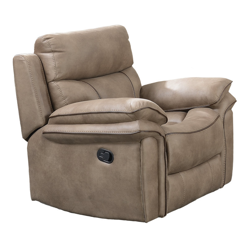 Adalynn 106cm Wide Standard Recliner, Sahara