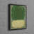 Black Floater Framed