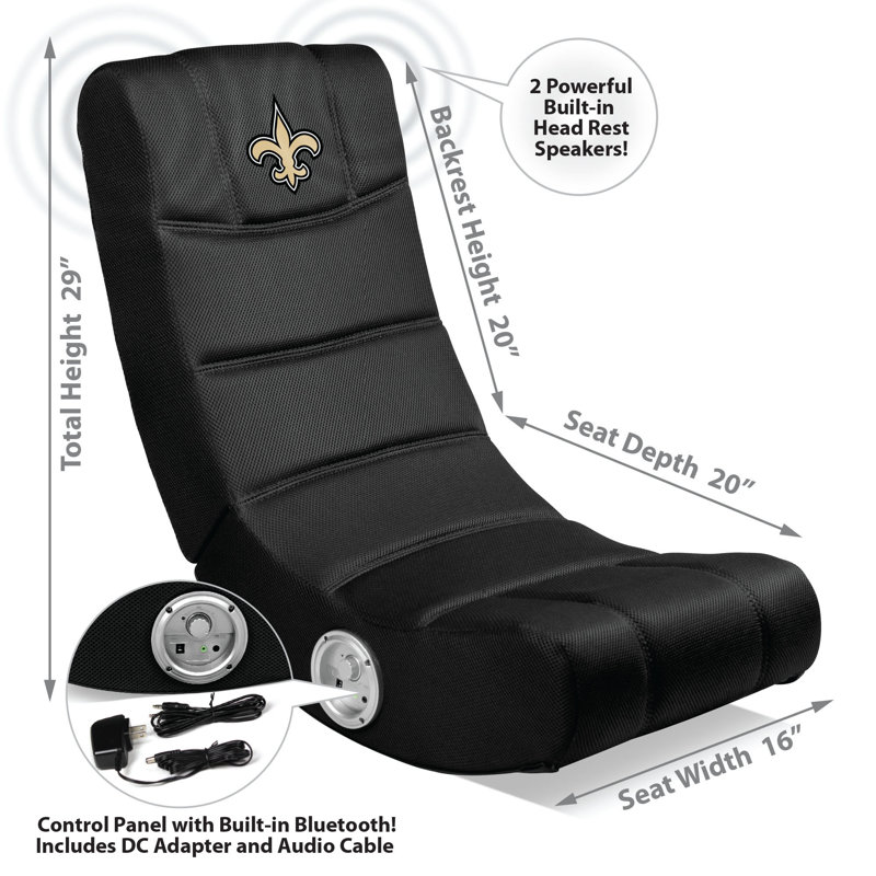 NFL Video Rocker Game Chair, New Orleans Saints