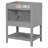 23.7'' Single Bathroom Vanity Base Only-93910267