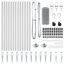 Galvanised Steel Border Fencing-1186892223-1186892197