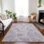 Tapis mauve en polyester tissé à la machine intérieur / extérieur Itzayana-1469965905