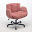 Fauteuil pivotant moderne en chenille à hauteur réglable, fauteuil rembourré avec accoudoirs multipositions-105524520