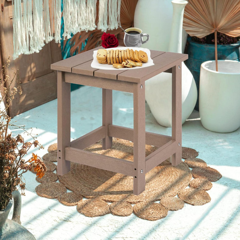 Table d'appoint carrée Adirondack