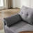 100.79 Inch Wide U Shaped Sectional Sofa with Sleeper Bed Featuring and Long Ottoman with Coffee Table-619665966
