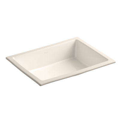 Verticyl Rectangular Undermount Bathroom Sink with Overflow