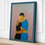 Embrace in Colour Modern - Wrapped Canvas-1013884420-1013884543
