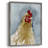Chicken Portrait II Framed Print - Solid Wood-1944414991
