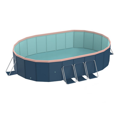 Oval Inflatable Garden Pool – Free Standing Pvc,