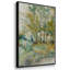 Trees on the Creek II - 3 pièces, reproduction sur toile-2087635975-2087635973