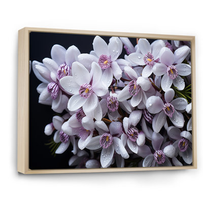 " Lavender Snowdrops Winter Flower I "