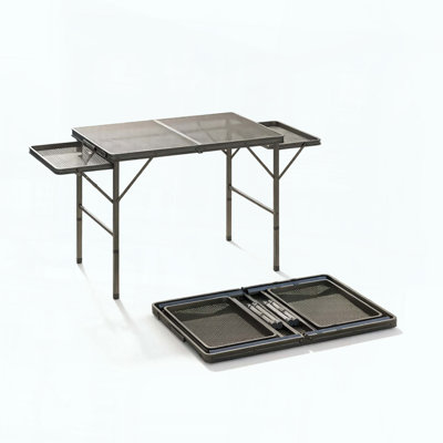 Foldable Picnic Table with Adjustable Height