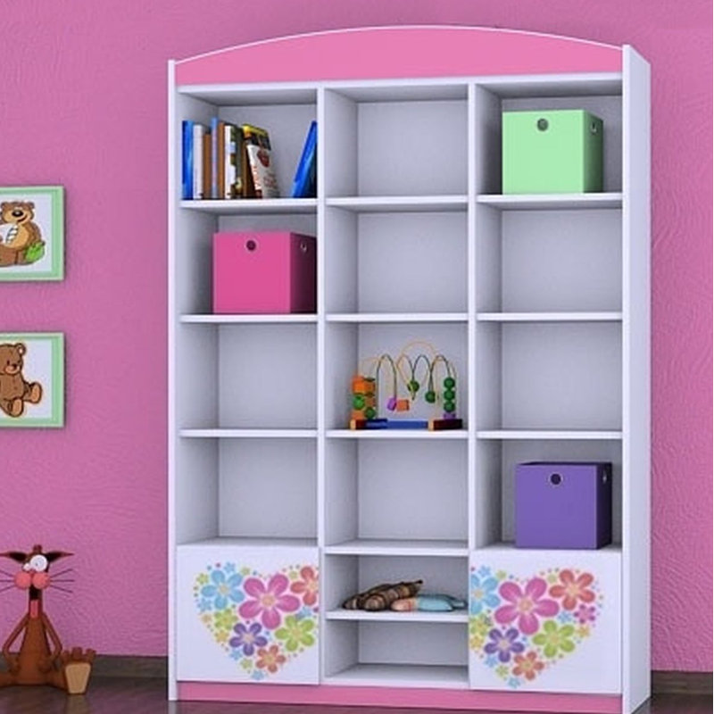 Ulysses 183cm H X 132cm W Kids Cube, Pink