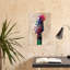 Vibrant Guitar Splash Abstract Contemporary Wall Art Print 1 Piece Wrapped Canvas Wall Art-830774977
