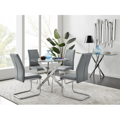 Chowchilla 4 - Person Dining Set