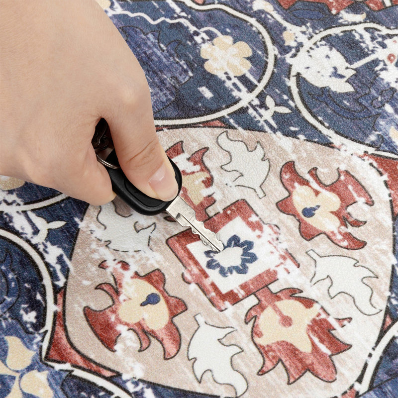 Tapis de cuisine antidérapant et antidérapant Jainiyah (ensemble de 2), Tapis de couloir 20 po x 31,5 po + 20 po x 59 po