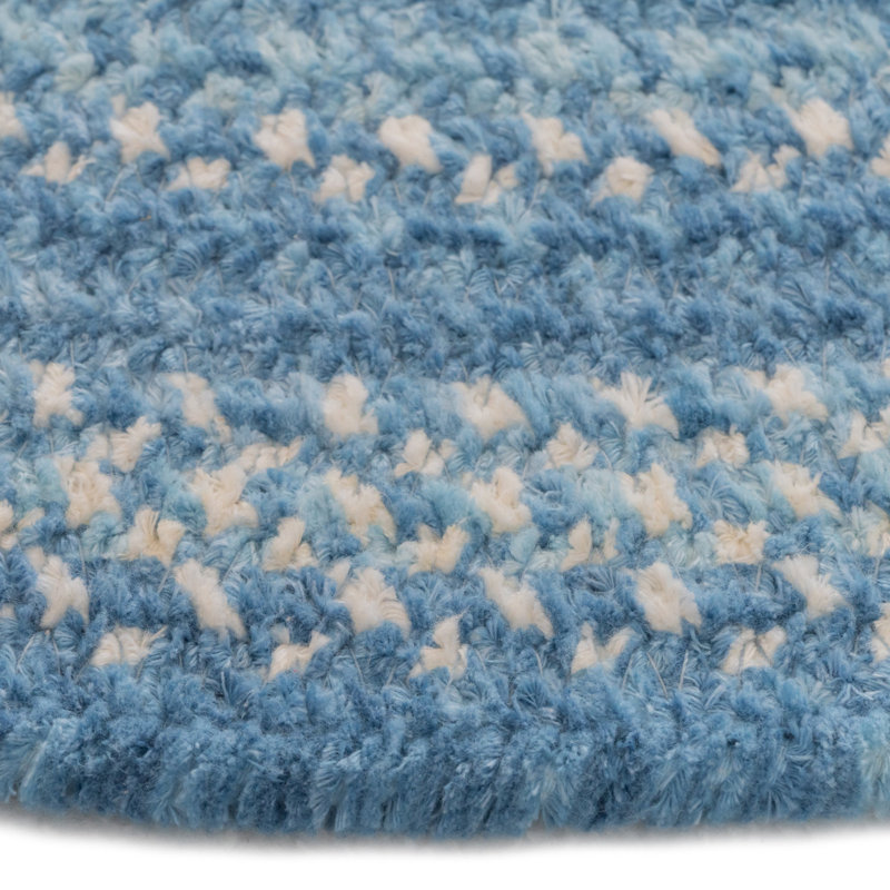 Kollyn Cotton Indoor Rug, Oval 3' x 5'