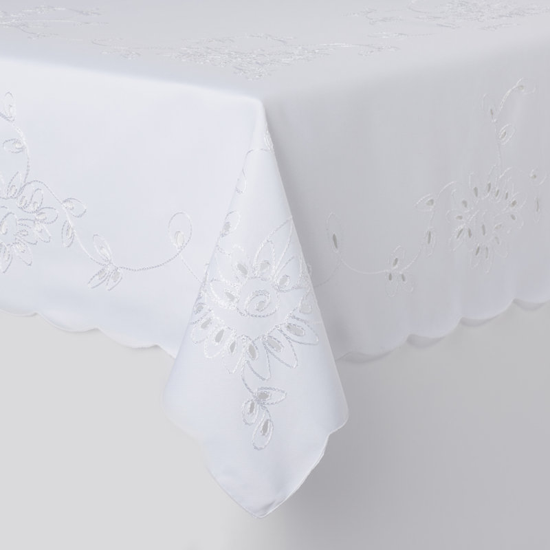 Nappe Avery, Blanc, L 140 po x l 70 po