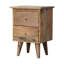 Lodgeste 35cm W Solid Wood Bedside Table