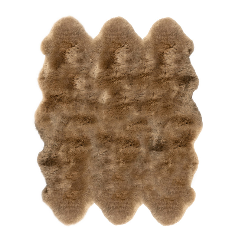 Tapis en peau de mouton Six Pelt