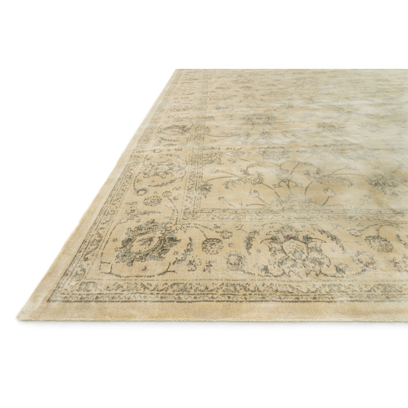 Keever Synthetic Oriental Indoor Rug, Rectangle 3'3" x 5'3"