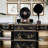 Artistic Handpainted Storage Sideboard